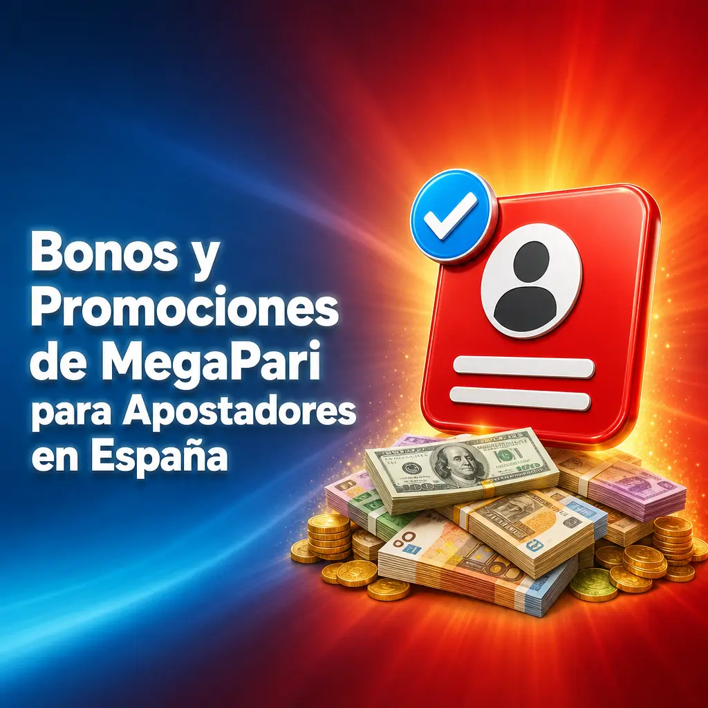 Bonos y promociones de MegaPari para apostadores en España: bono bienvenida, recarga y décimo depósito