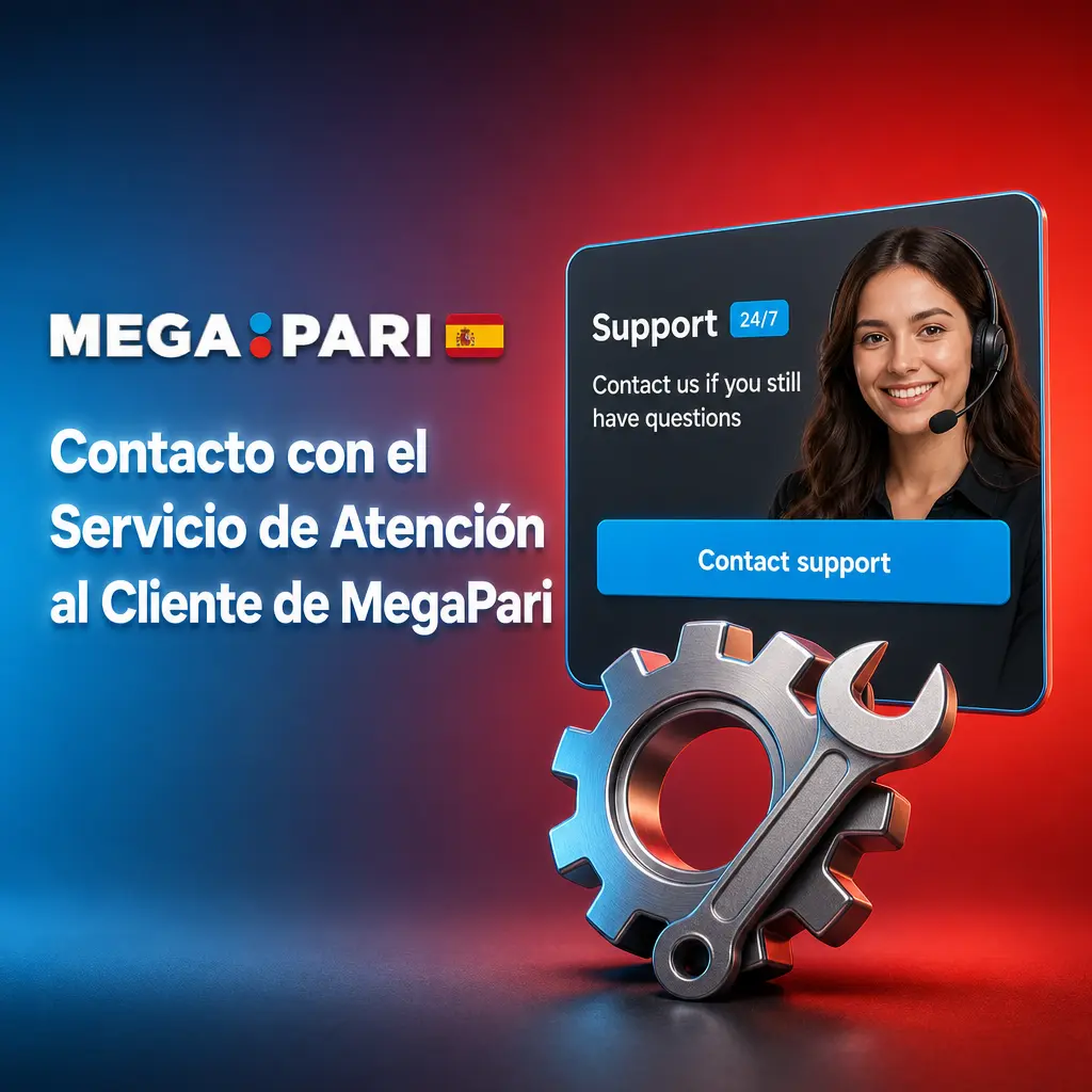 Canales de contacto del servicio de atención al cliente de MegaPari disponibles 24/7 para jugadores en España