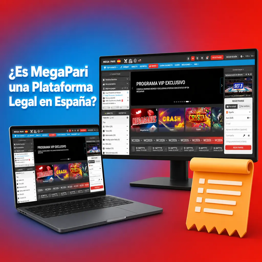 MegaPari plataforma legal en España con licencia Curaçao eGaming y protección RGPD para usuarios