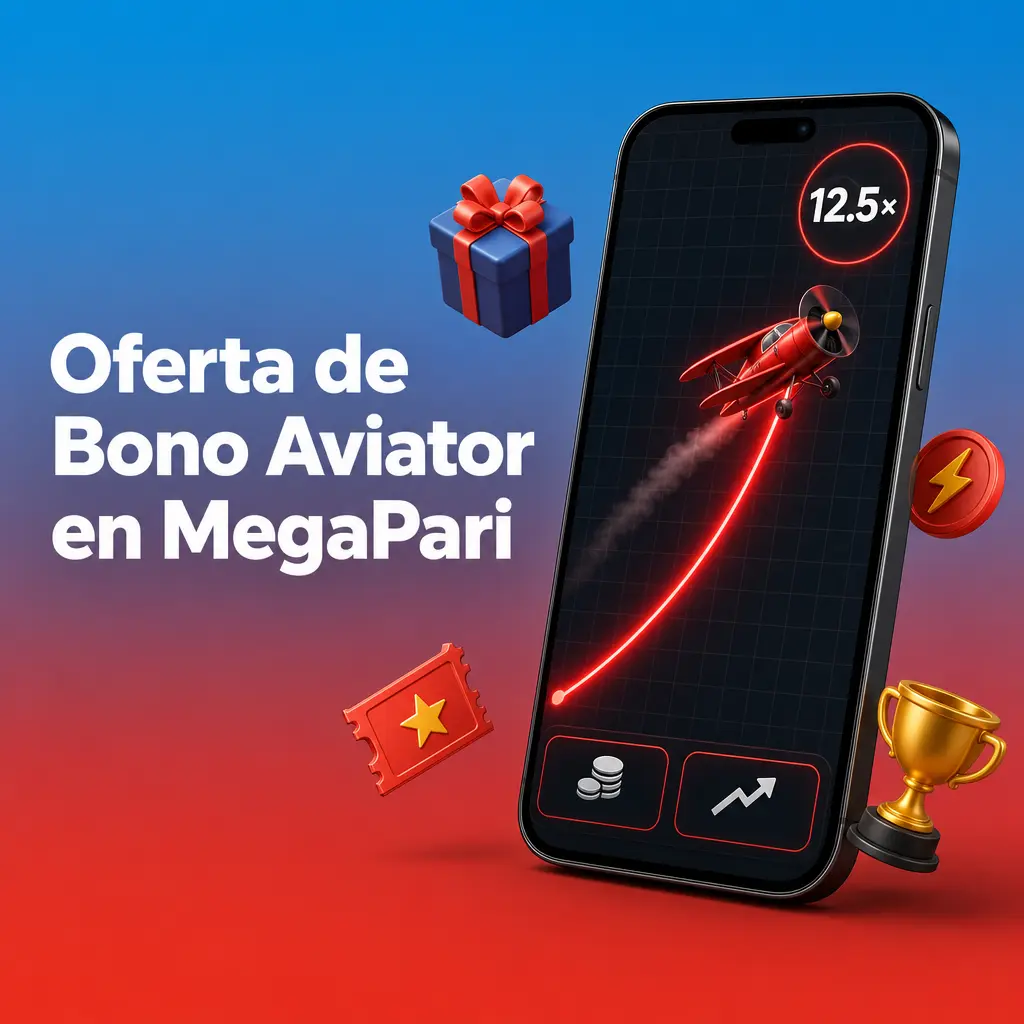 Bono del 50% hasta 300 EUR en MegaPari para jugar Aviator con el décimo depósito mínimo de 15 EUR